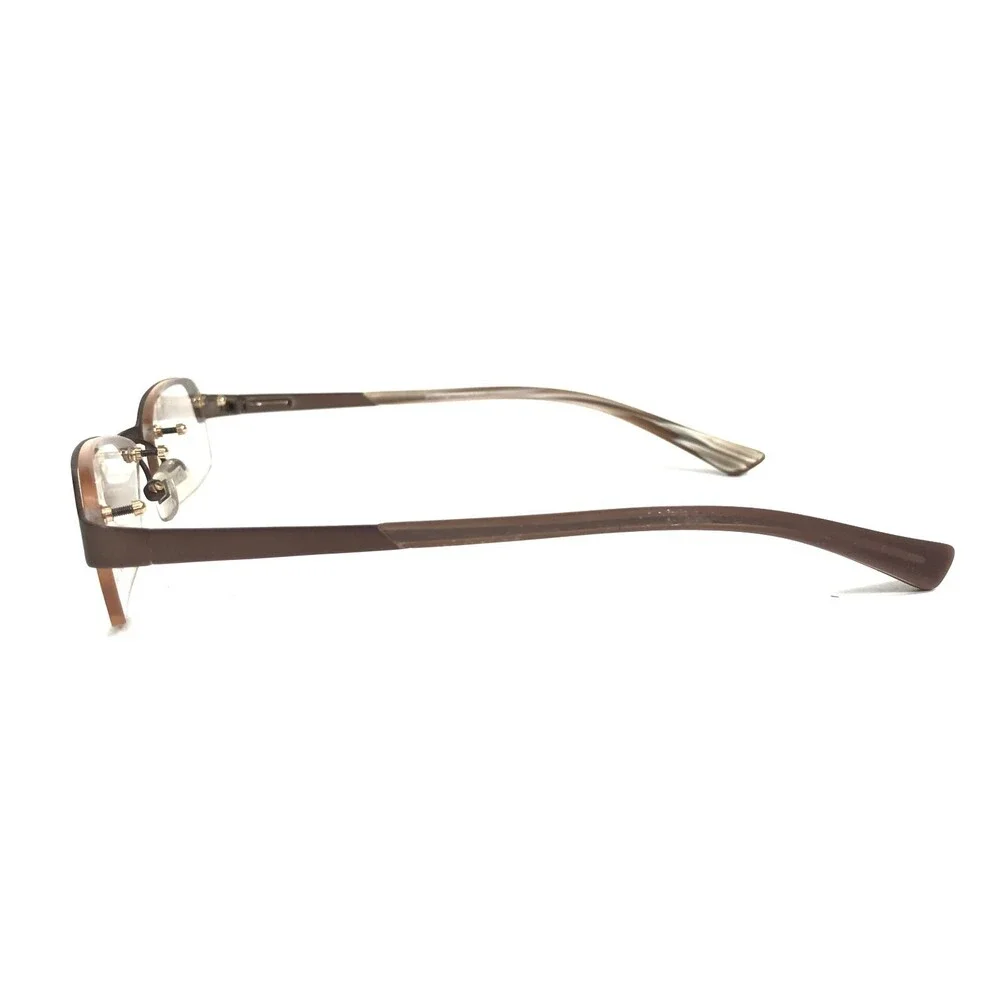 Prodesign Denmark Eyeglasses Frames 4102 5031 Brown Rectangular 54-15-135